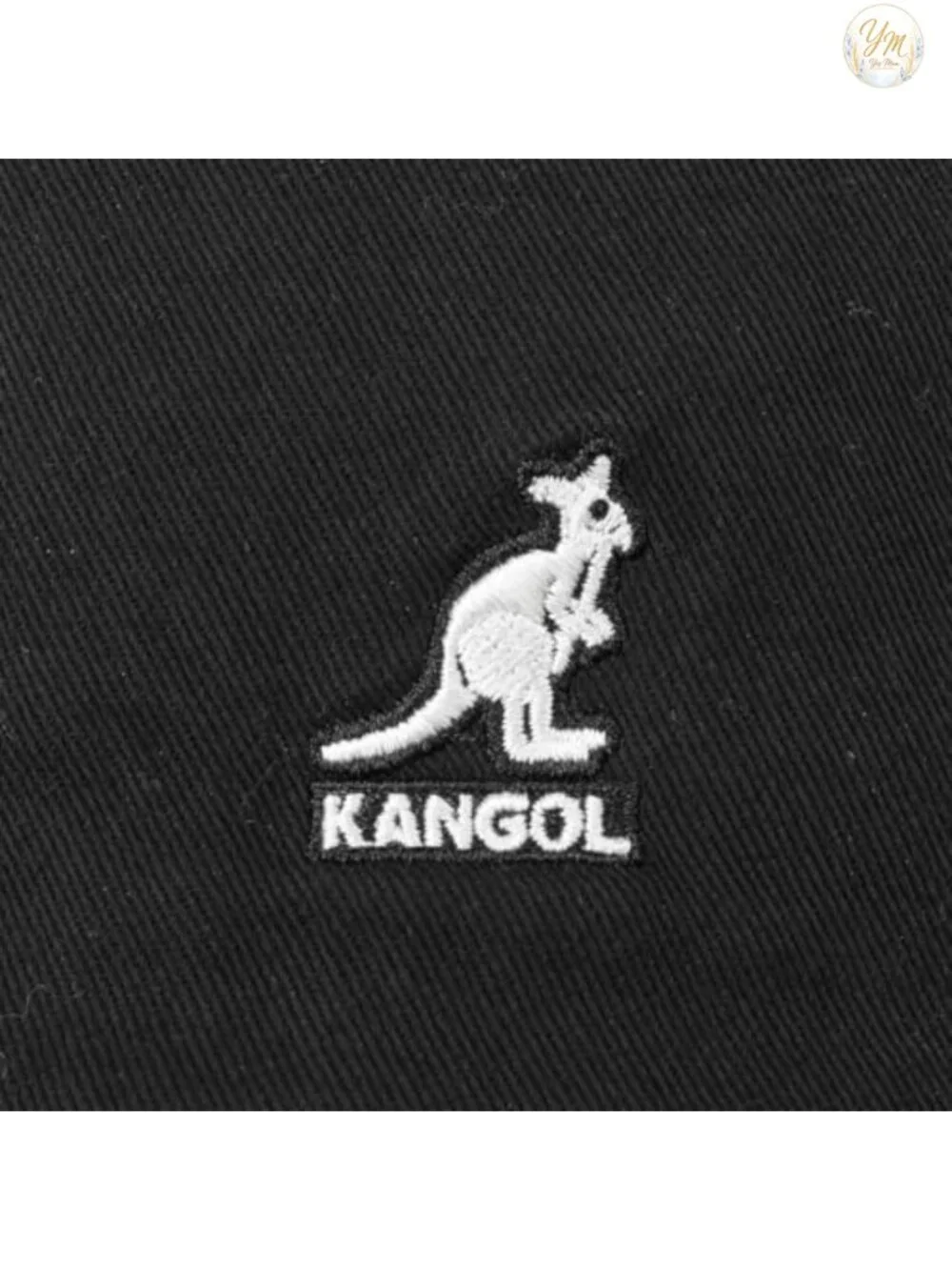 Kangol Washed Cotton Bucket Hat Embroidered Logo Lightweight